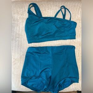 Adult S sports bra & high-waisted brief set